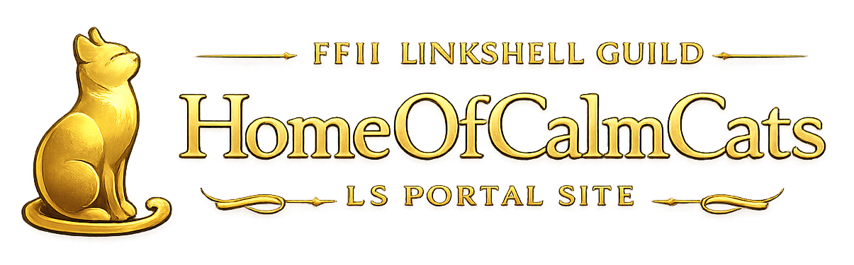 HomeOfCalmCats - FF11 Linkshell Guild / LS Portal Site
